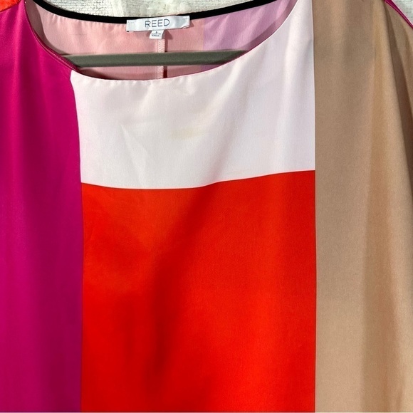 REED colorblock shift dress size L - Picture 3 of 11